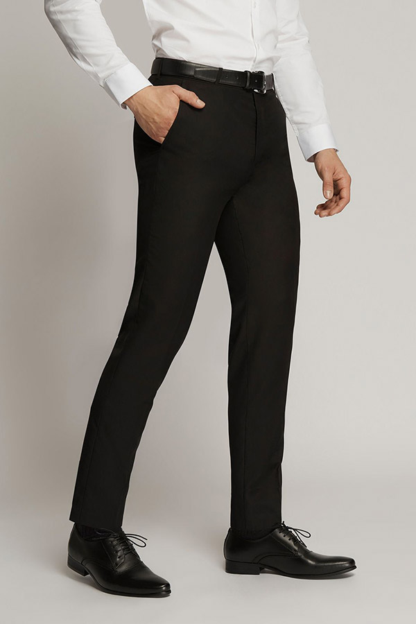 Mens Black Dinner Suit Trousers From The Savile Row Co | Savile Row Co