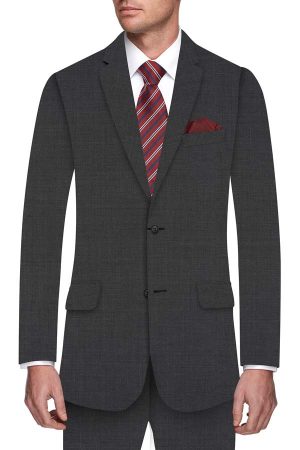 Super 130 Mid Grey Marle Suit
