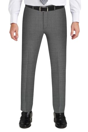 Silver Grey Fine Wool Trouser