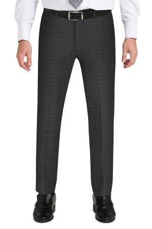 Houndstooth Fine Wool Trouser