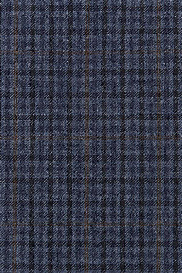 Roman Daniels | Pure Wool Navy Houndstooth Jacket Roman Daniels | Pure Wool Navy Houndstooth Jacket