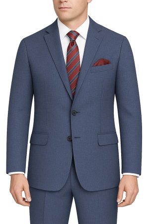 Super 130 Teal Blue Suit