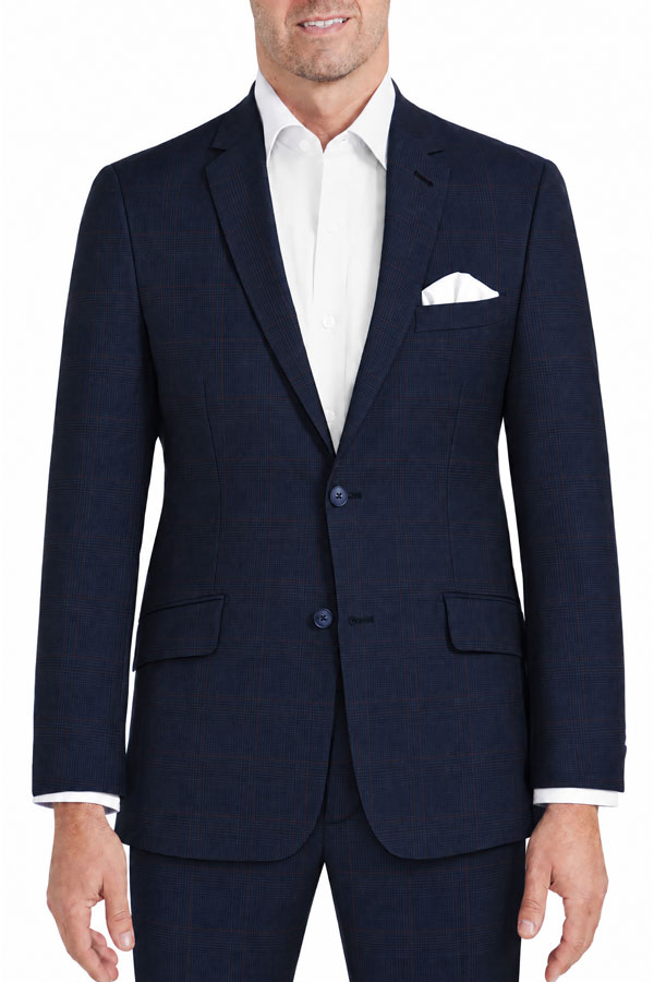 Super 130 Royal Navy Check Suit