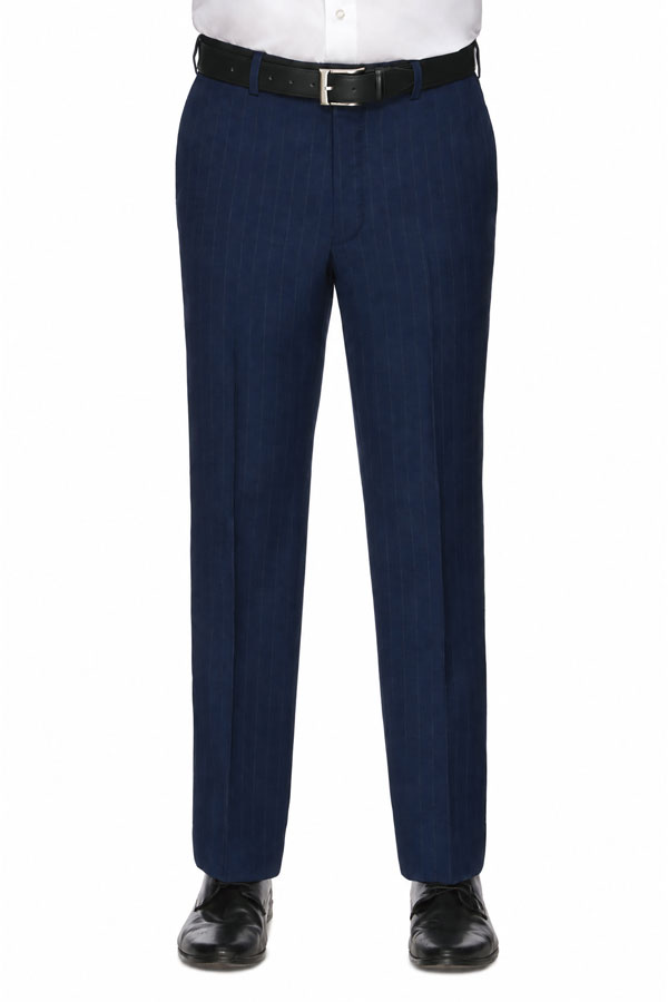 Roman Daniels | Super 130 Blue Stripe Suit Roman Daniels | Super 130 Blue Stripe Suit