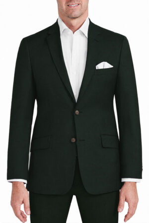 Super 110 VBC Green Melange Suit